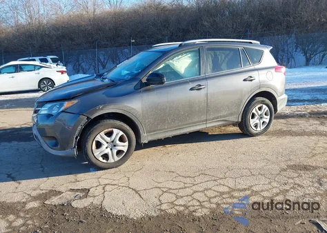 2014 Toyota Rav4 Le from USA, damaged, VIN JTMZFREV3EJ018668